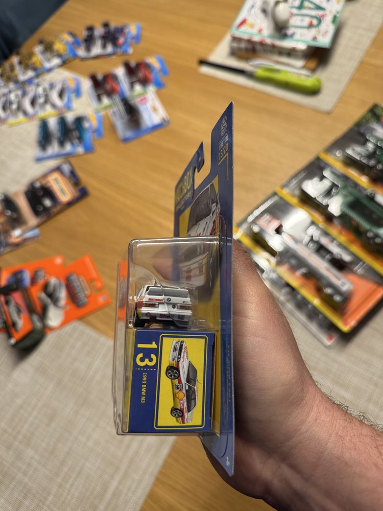 Matchbox Collectors 1993 BMW M3 E30 Rally Hot Wheels otwierana maska