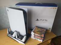 Playstation 5 (Versão c/Leitor) 825GB em excelente estado! Retirada em