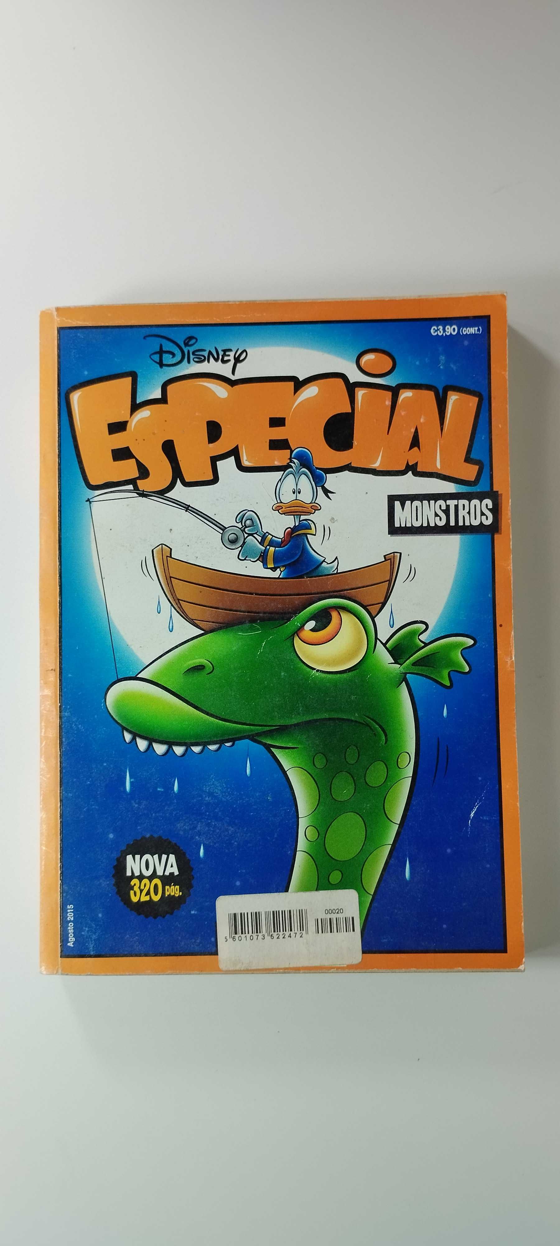 Disney Especial Monstros Banda Desenhada