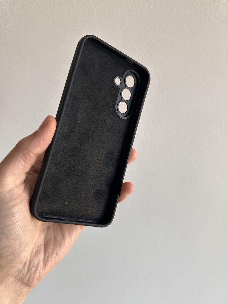 Etui Silicon 2mm czarne + SZKŁO do SAMSUNG GALAXY A36 5G