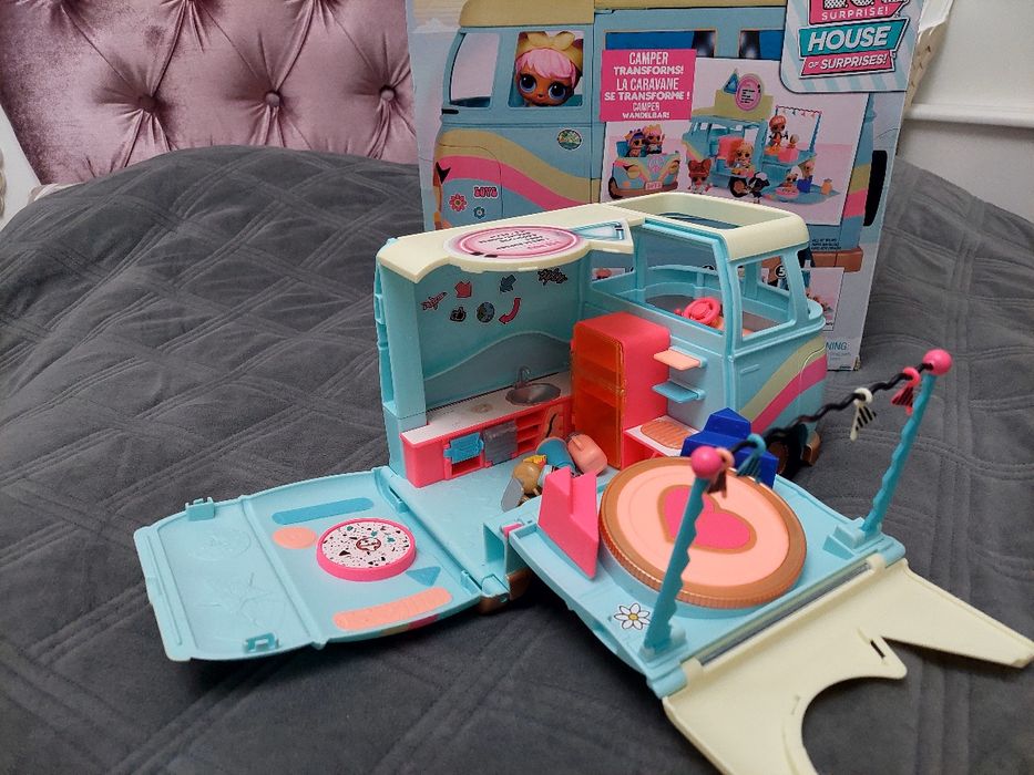Кемпер автобус машинка Lol Surprise 5в1 Лол