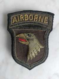 Naszywka 101 Dywizja Bullion Airborne US Army