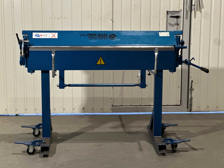 Zaginarka giętarka 1400mm do 2mm PROD-MASZ kantmaszyna MOBILNA