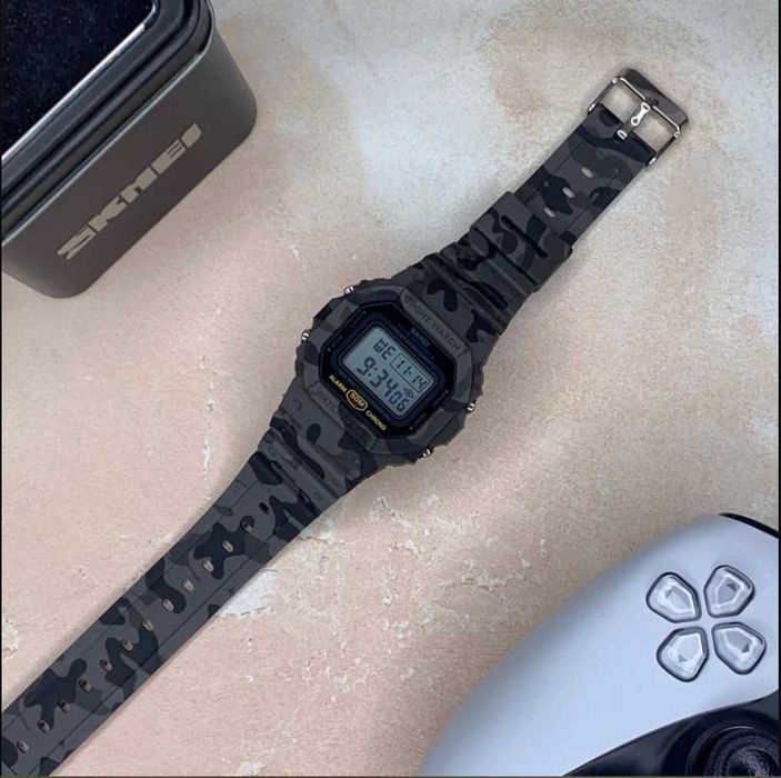 Skmei 1628 Camo gray — зручний чоловічий годинник для кожного дня