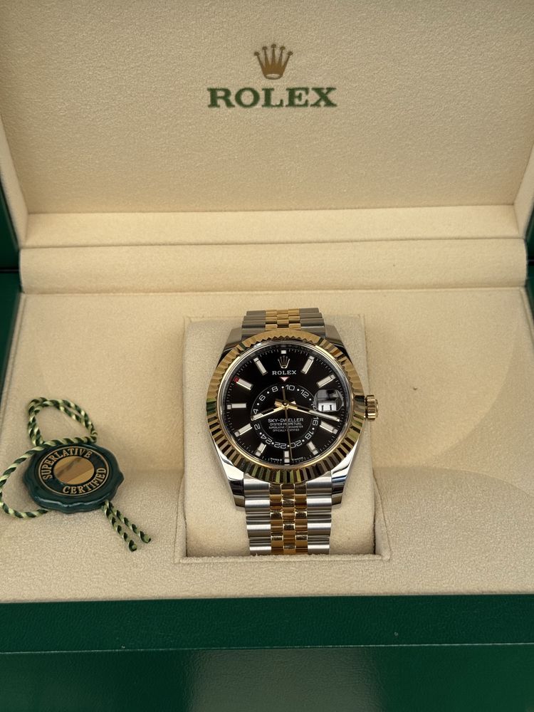 Rolex Sky-dweller Two-tone 42mm Slaon Kruk 09.2023 ( Nienoszony)