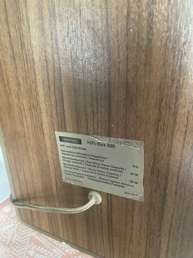 Kolumny Grundig HiFi-Box 500 - sprzedam