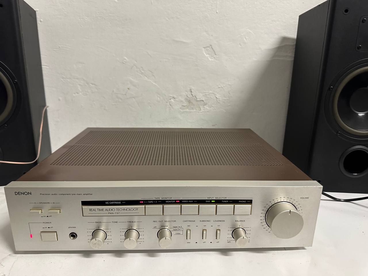 Wzmacniacz stereo Denon PMA -737, 2*65 Watt,.