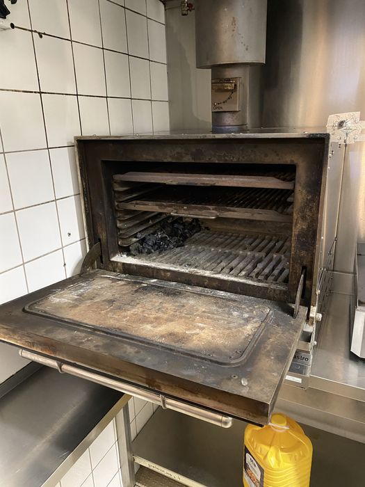 Forno carvão tipo josper (ggm gastro origam alemania)
