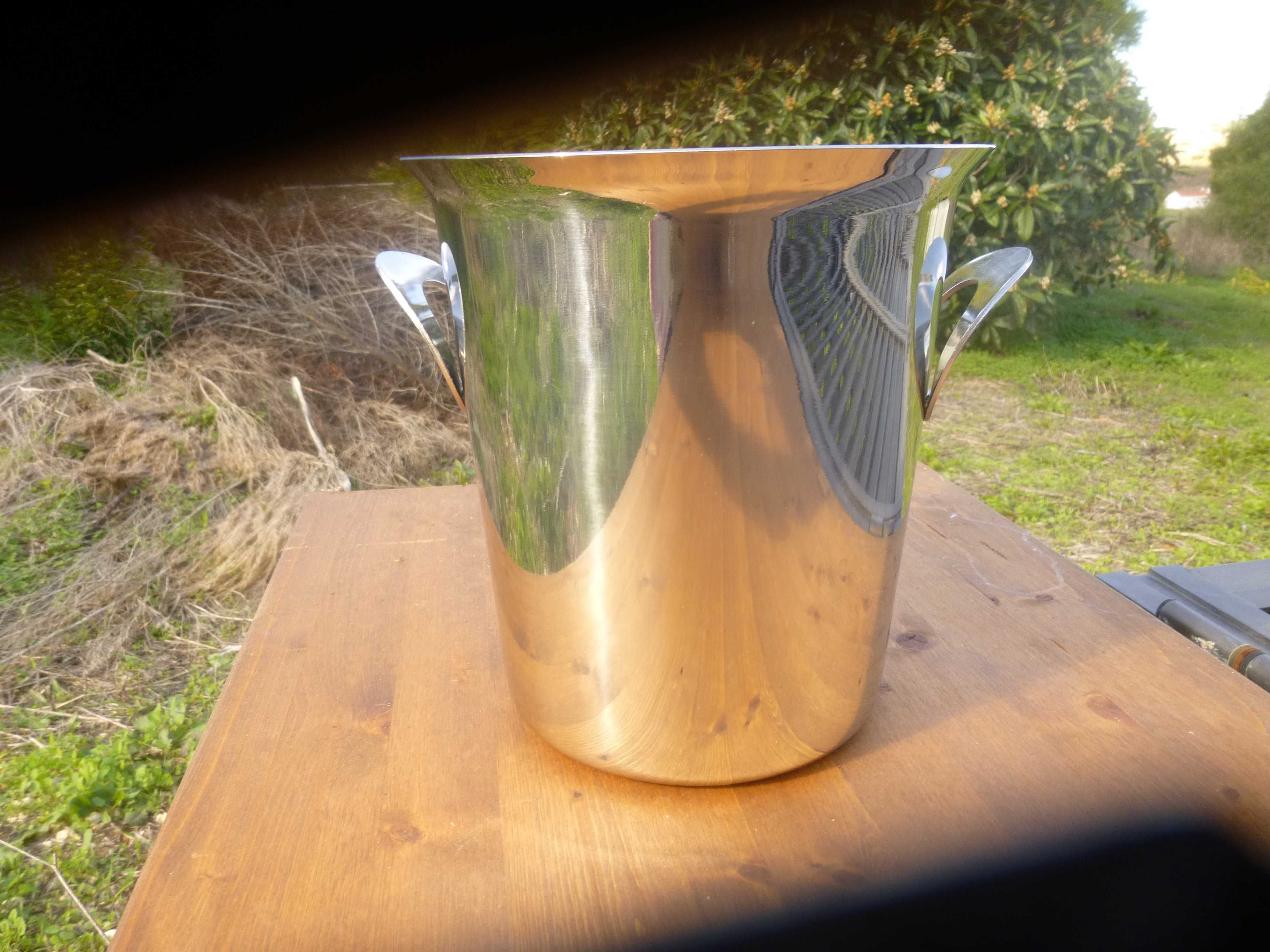 Champagne cooler inox