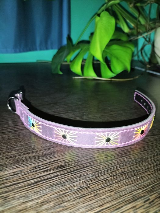 Шкіряний ошийник для собаки