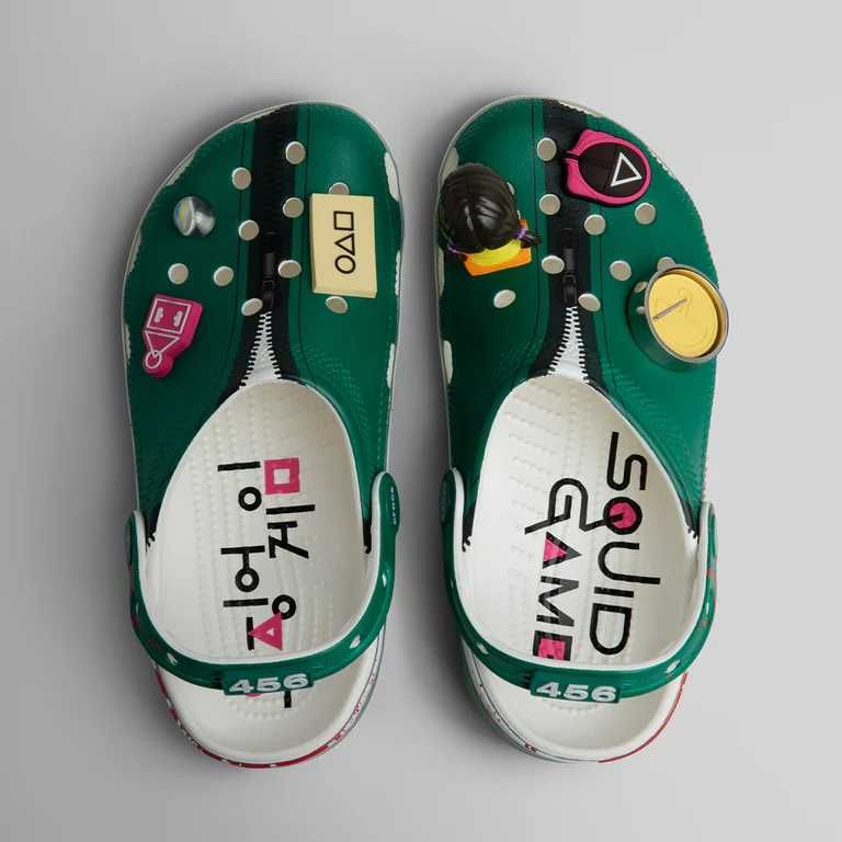 Crocs x Squid Game,оригинал,29\28\27\24 см,Игра в кальмара,210224-90H