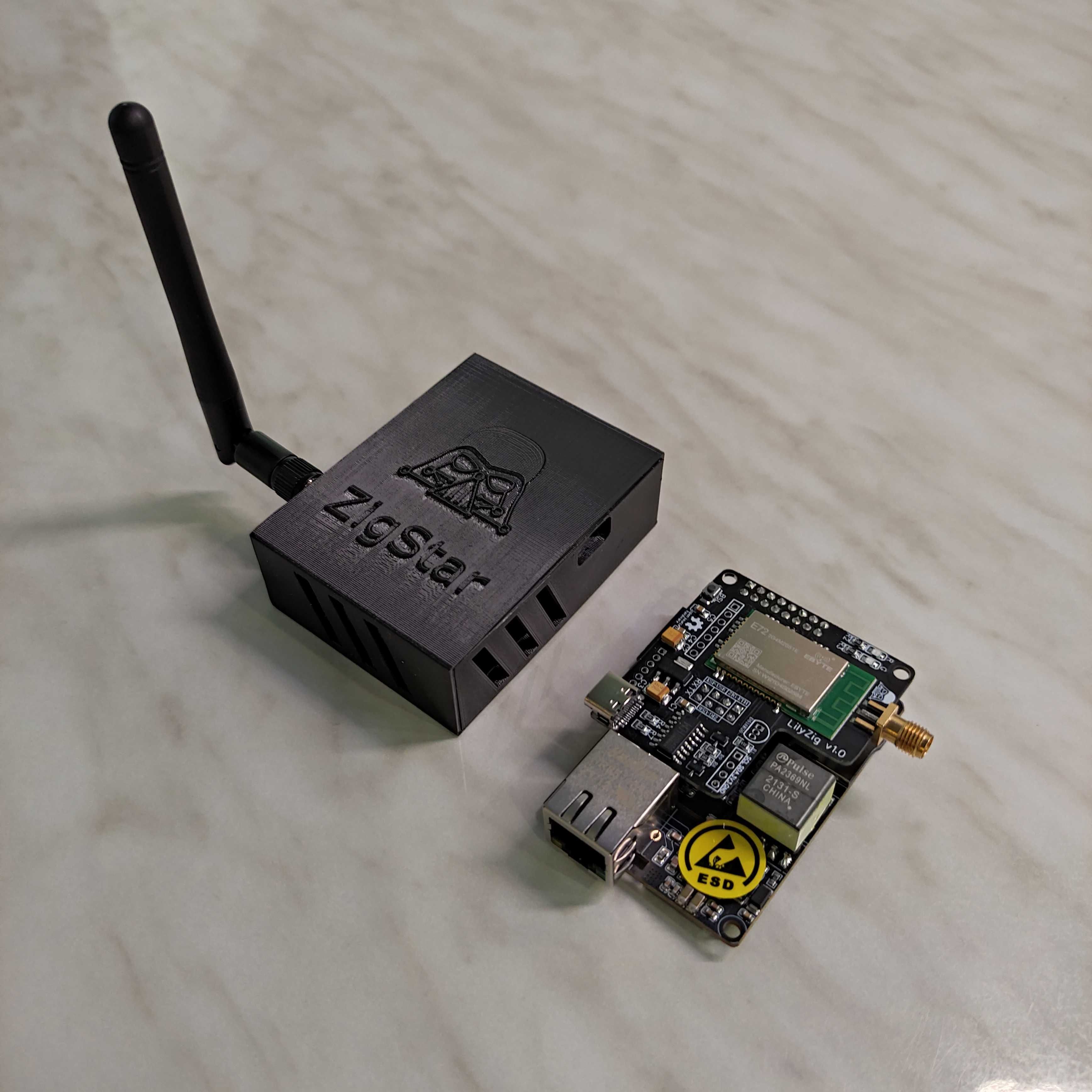 Zigbee PoE Координатор ZigStar LilyZig