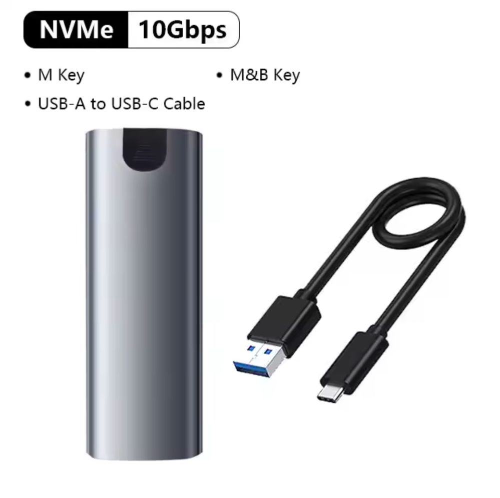 Карман кейс M.2 SSD NGFF SATA nvme для жесткого диска типа C USB 3.1