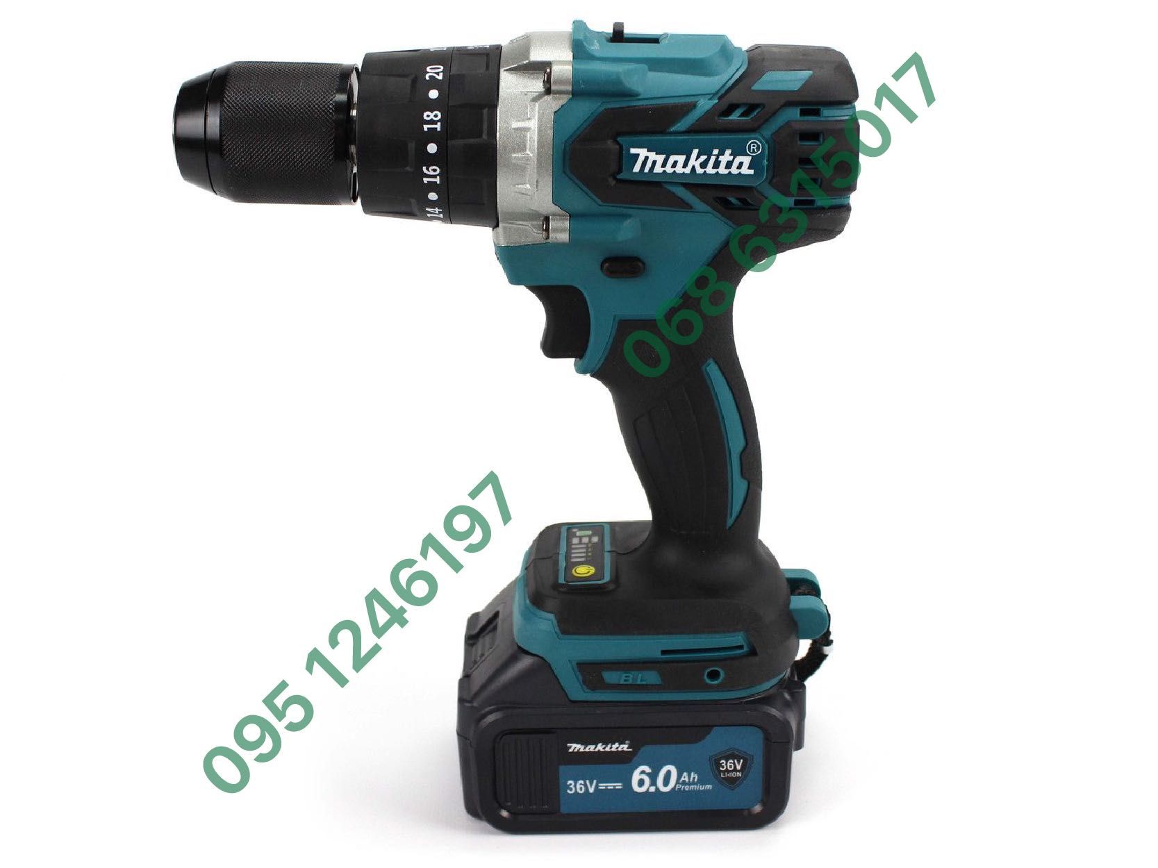 Набор 2в1 Makita Шуруповерт DTW485 + Болгарка 9237CB 2АКБ 36V 6Ah