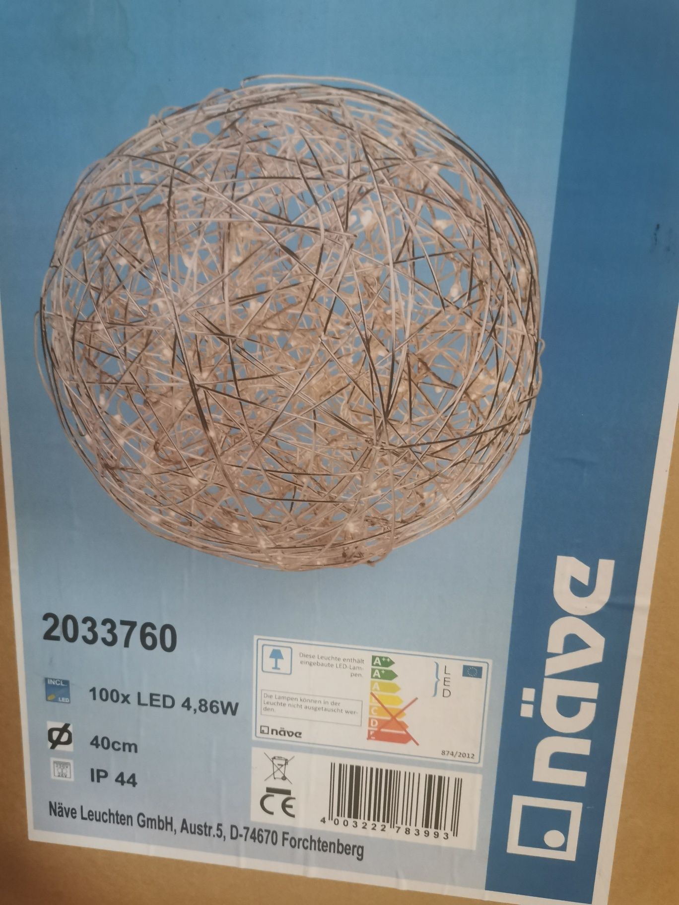 Nowość żyrandol lampion led