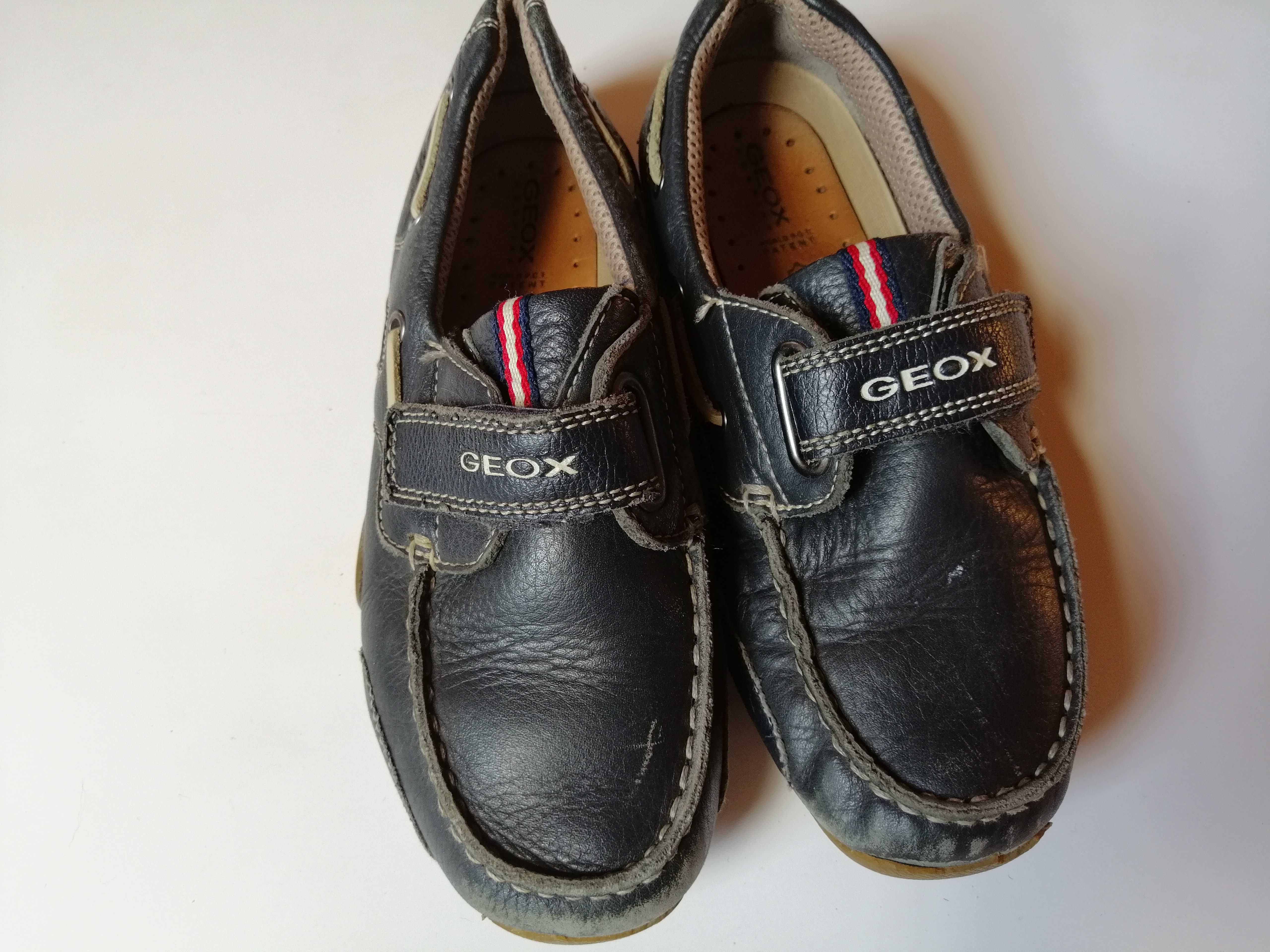 Buty chłopięce skórzane geox rozmiar 33 wkładka 20 cm