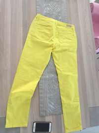 Tommy Hilfiger piękne żółte spodnie + gratis r S/M