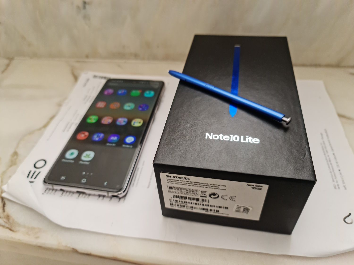 Samsung note 10 lite com factura