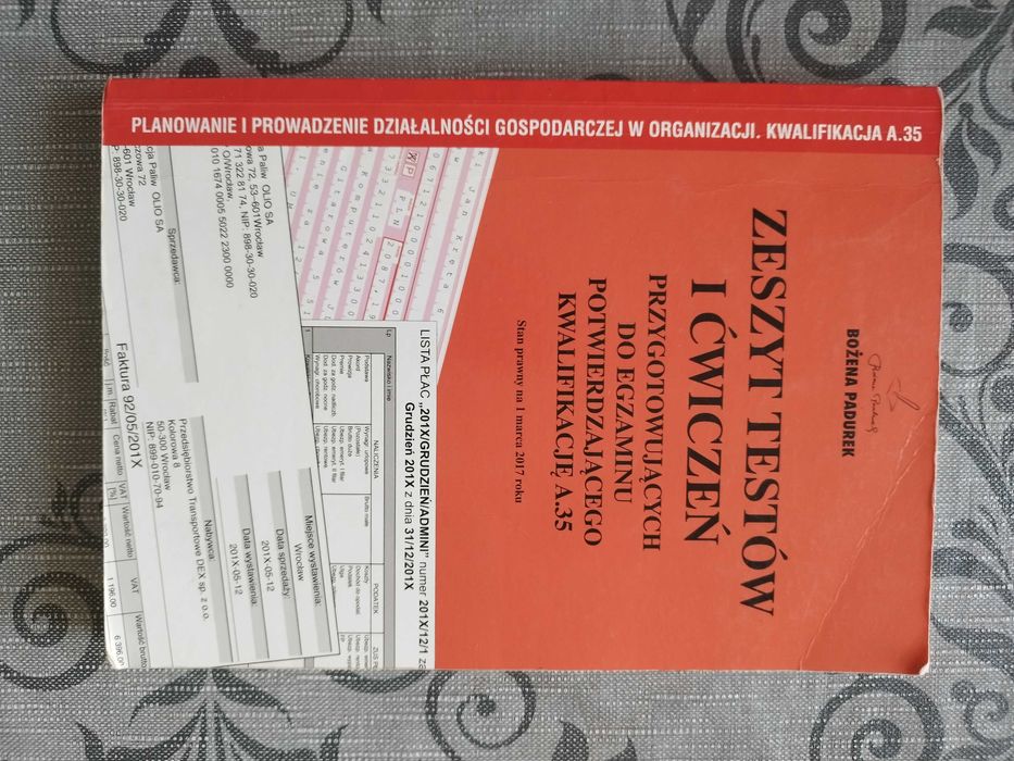 Zeszyt testów i ćwiczeń Kwalifikacja A.35 (Bożena Padurek)
