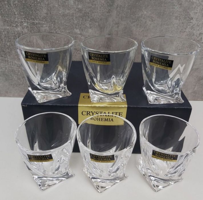 Набір стопок Bohemia Quadro для горілки 55 мл 6 шт