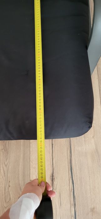 Ikea sofa czarna rozkladana