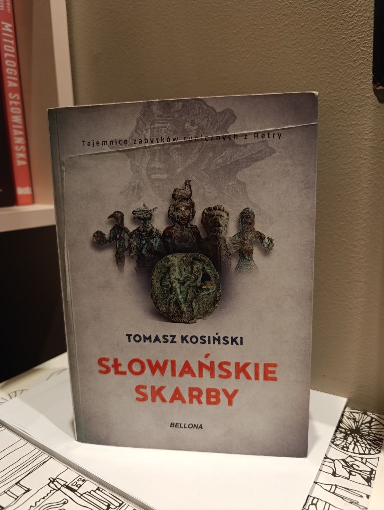 Słowiańskie Skarby Tomasz Kosiński - stan bdb, fascynująca książka
