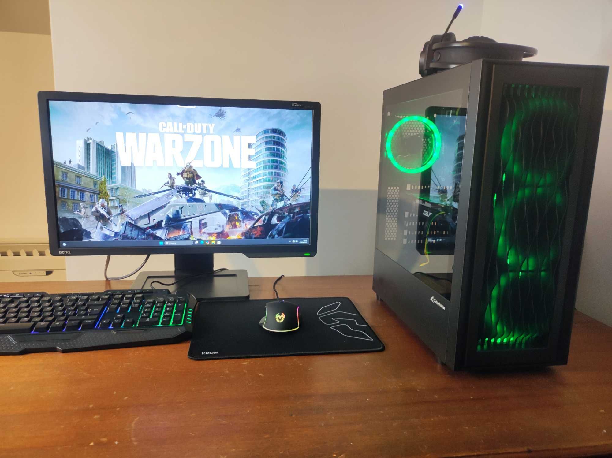 PC Gaming Ryzen 2600X 4GHz / RX 580 8GB / 16GB 3000 / RGB / SSD+HDD