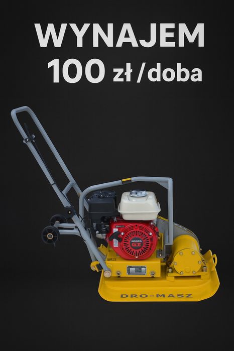 Zagęszczarka wynajem. Domi wypożyczalnia