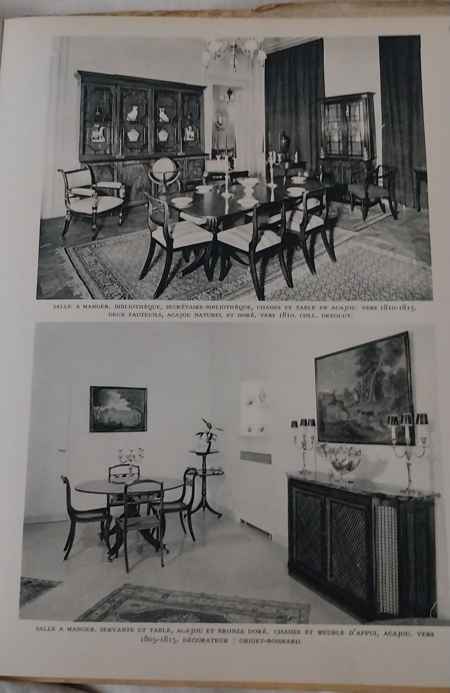 Meubles et ensembles, Anglais (Regency)