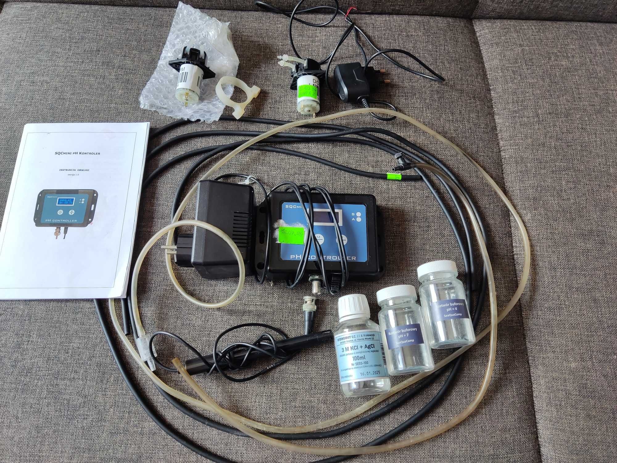 SQCmini 2 - zestaw I, komputer / kontroler pH, sonda pH do akwarium