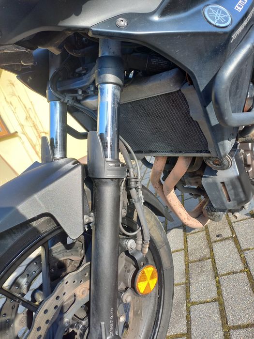 Yamaha mt07 tracer 17r rama z dokumentami kierownica lagi półki zbiorn