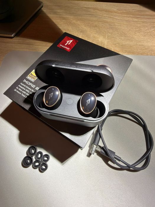 Безпровідні блютуз навушники 1MORE EVO / hi-res / ANC / LDAC