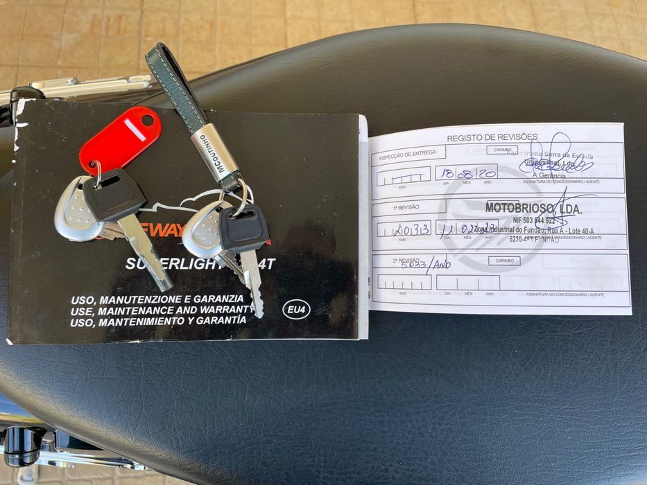 Moto keeway como nova