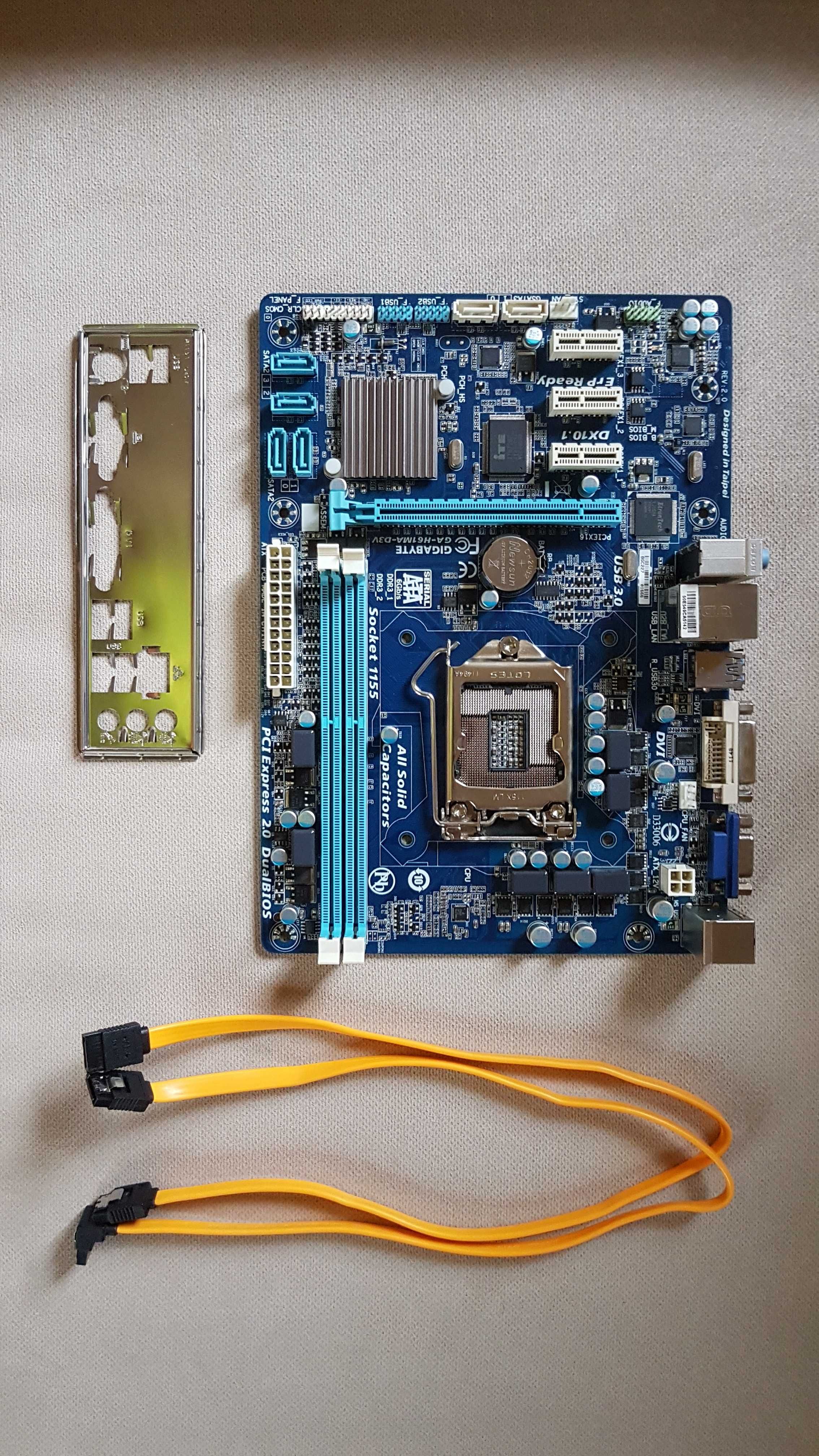 Płyta główna GigaByte GA-H61MA-D3V LGA 1155 micro ATX