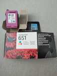 Puste tusze HP 651 kolor czarny