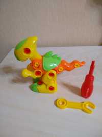 Конструктор іграшка динозавр