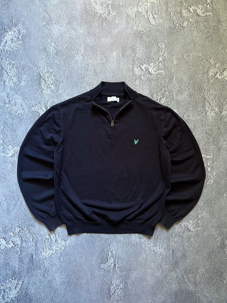 Свитшот на замке 1/4 Zip Lyle & Scott  размер L