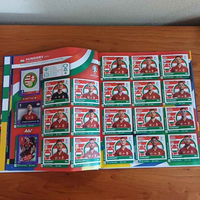 Álbum cromos Euro 2024 COMPLETO