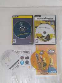 Jogos Raros pc, ps3 - Sims 3 (exp), DVD demos ps3