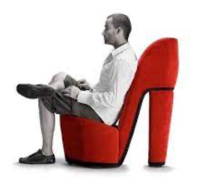 zebra kreatywny fotel wypoczynkowy w kształcie buta na wysokim obcasie