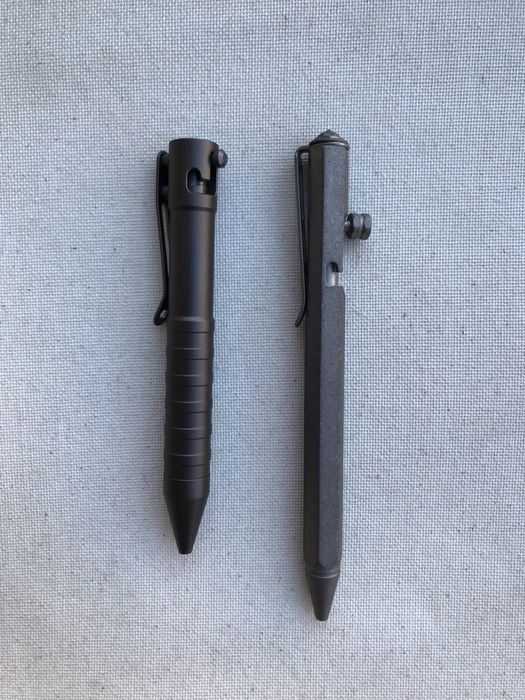 Титан. Алюміній. Bolt Action. Тактична кулькова ручка.