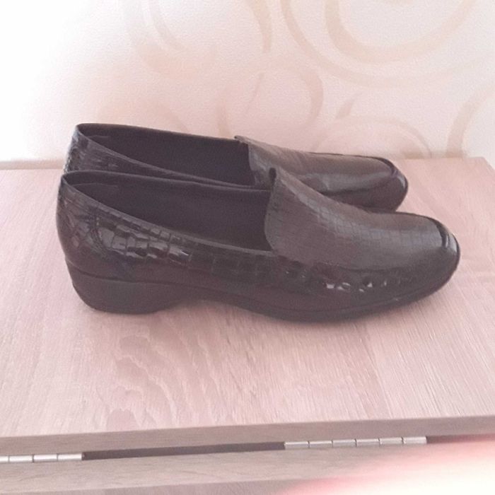 Туфлі жіночі чорні,єко шкіра,42розмір,нові з німеччини х