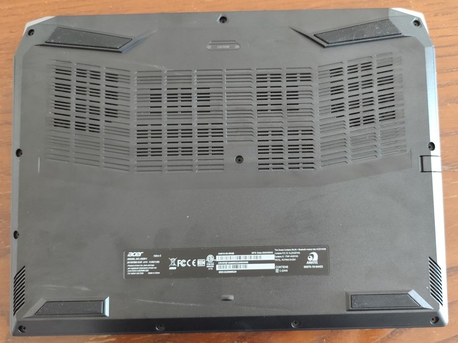 Portátil Gaming ACER Nitro 5 AN515 (15.6" - Intel Core i5-12450H - RAM
