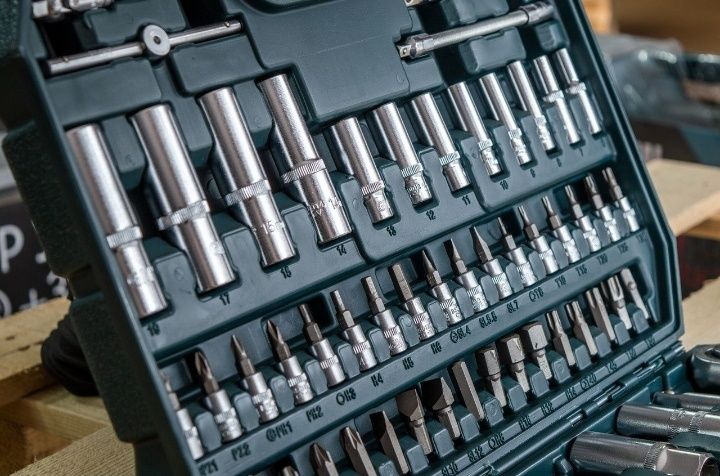 Набор инструментов головок ключей Gut Meister 94 шт инструмент Германя