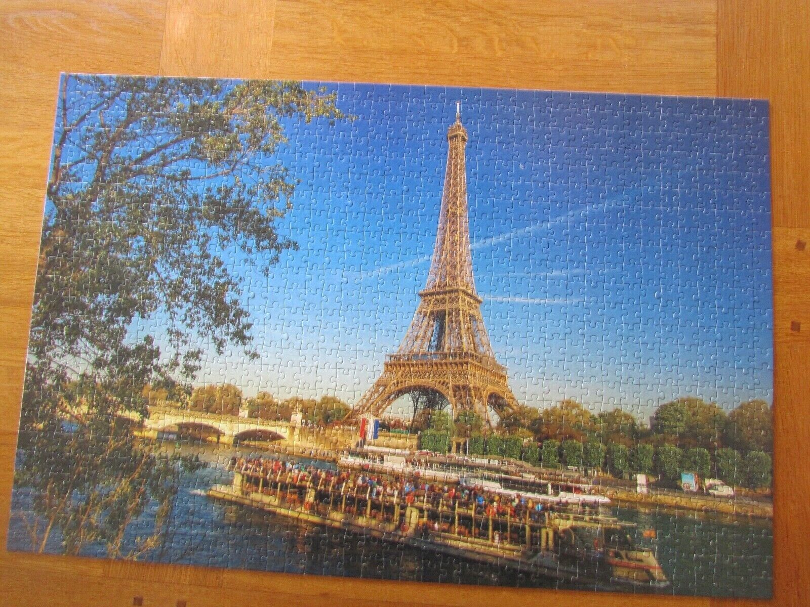 Puzzle 1000 Elementów Paryż Wieża Eiffela