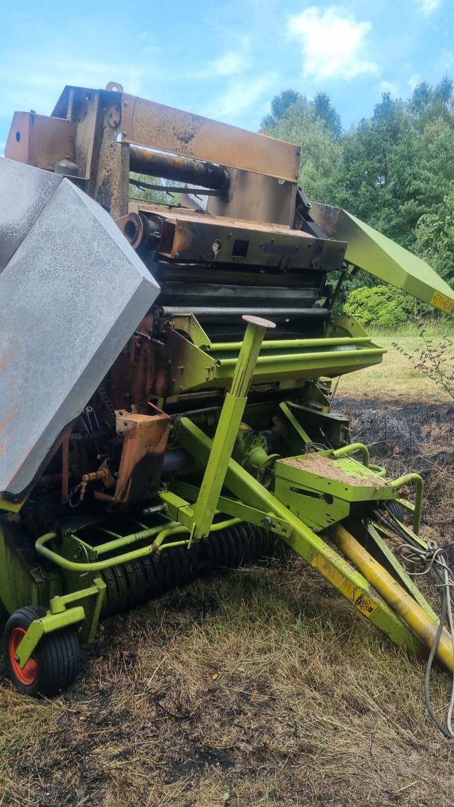Części Claas variant 180 , 380 podbieracz aparat
