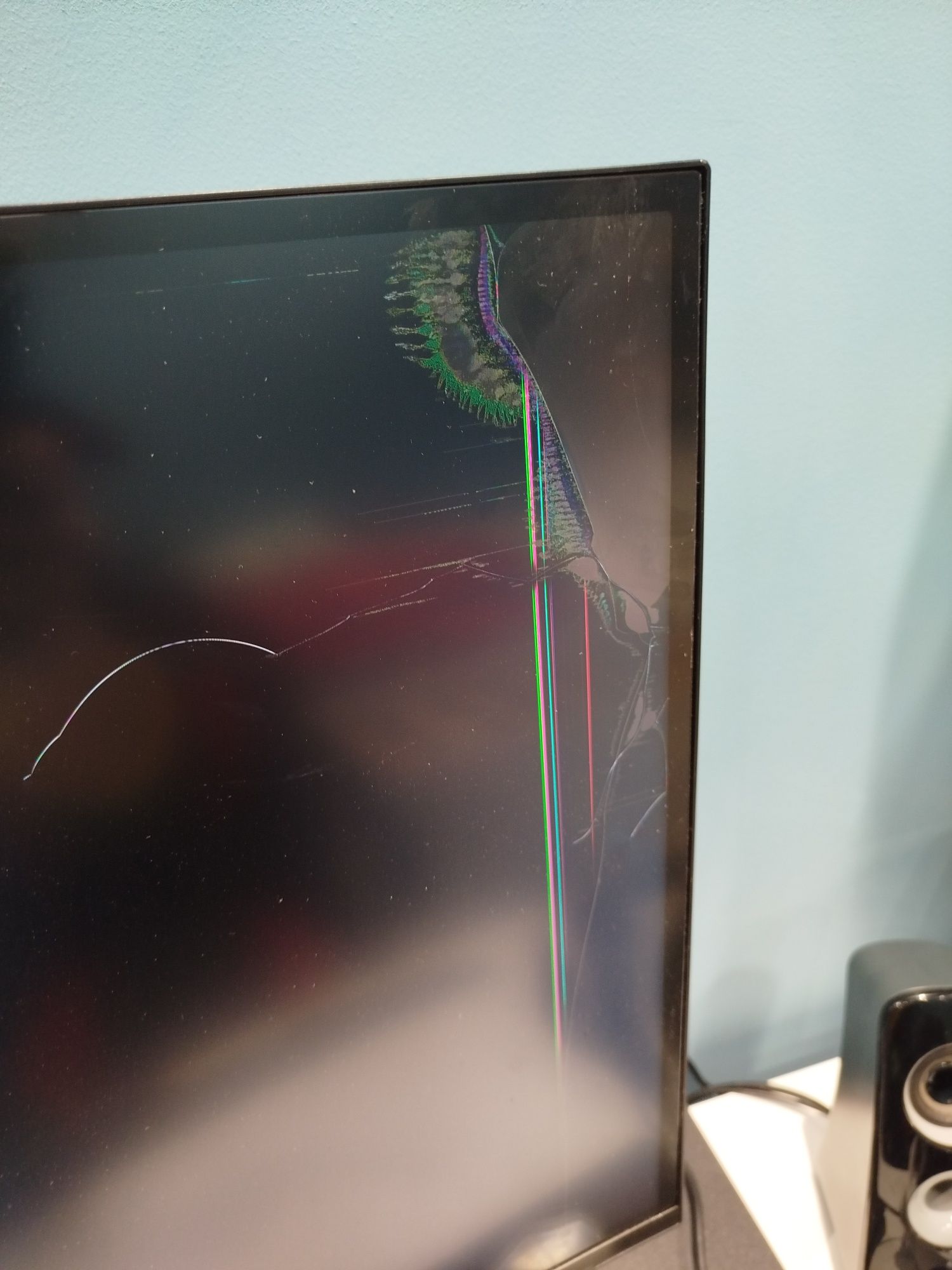Monitor DELL , model U4021QW, uszkodzony