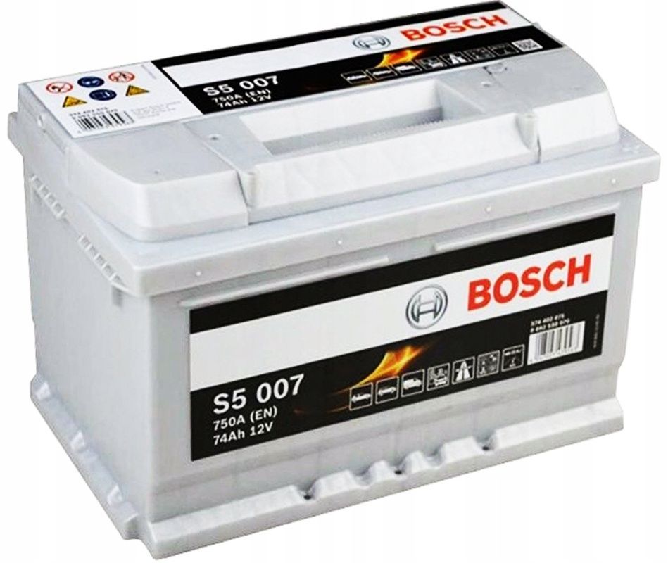 Akumulator Bosch Silver S5/74ah 750a