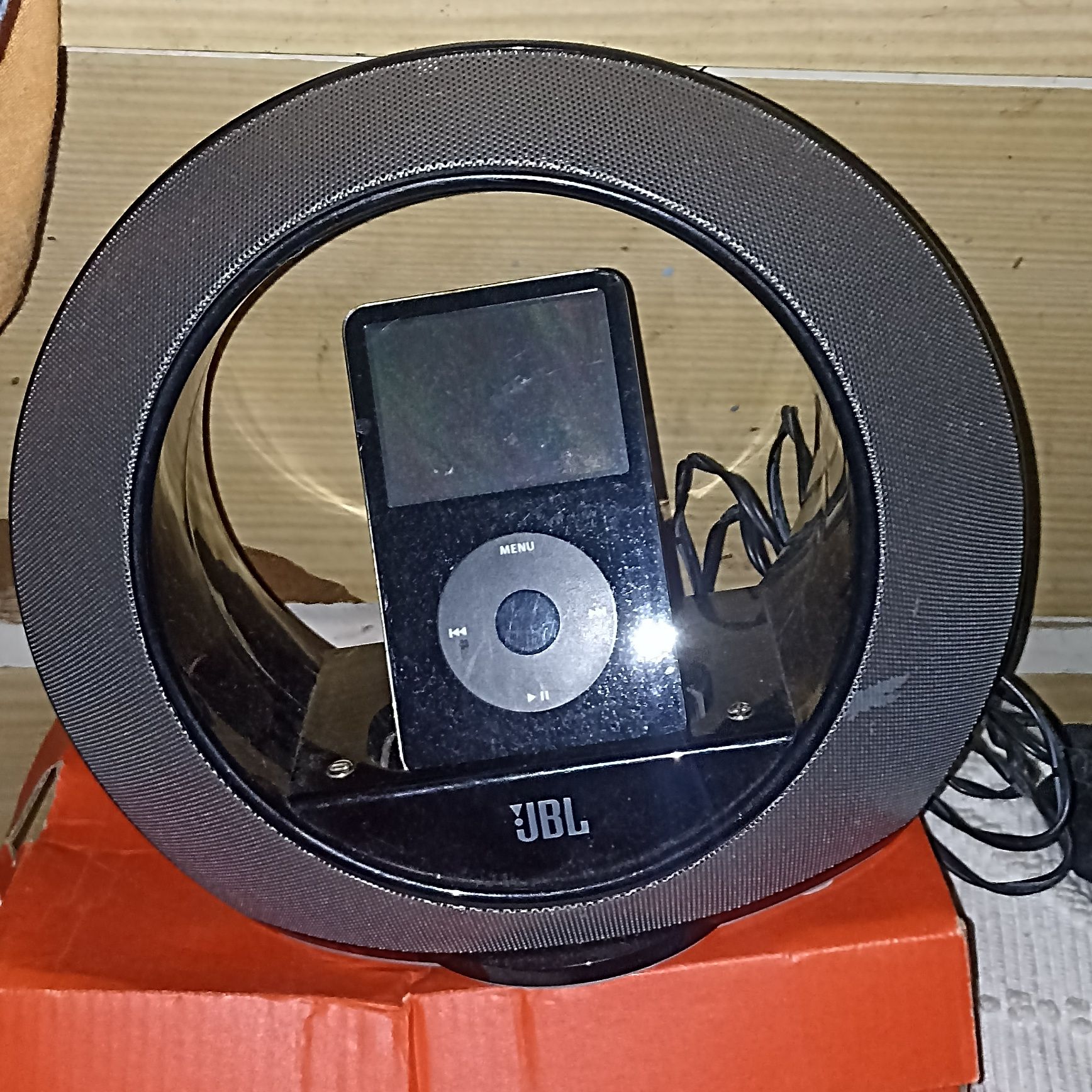 iPod 80gigas com Coluna Som JBL para iPod