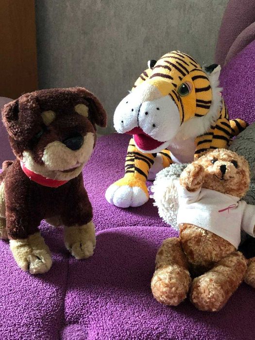 дитячі іграшки м'які